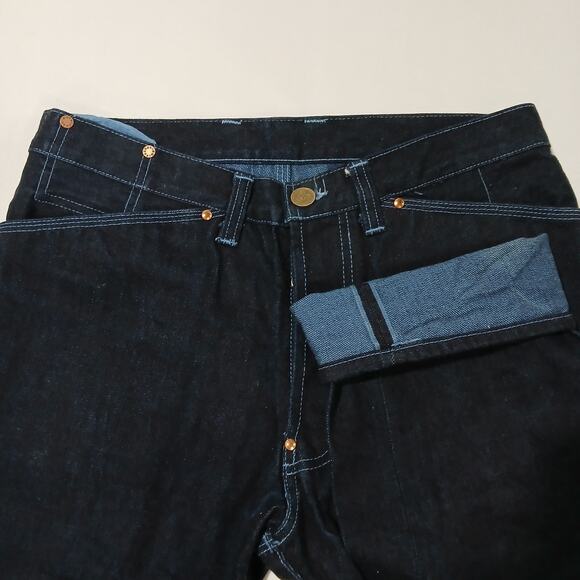 TENDER Jeans Size 3 34x36 130 or 131 Woad Overdye Lost Fit Selvedge Taper $475 - Picture 1 of 16